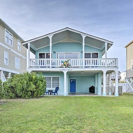 Pet-Friendly Second Row House Steps To Beach! Holden Beach Extérieur photo