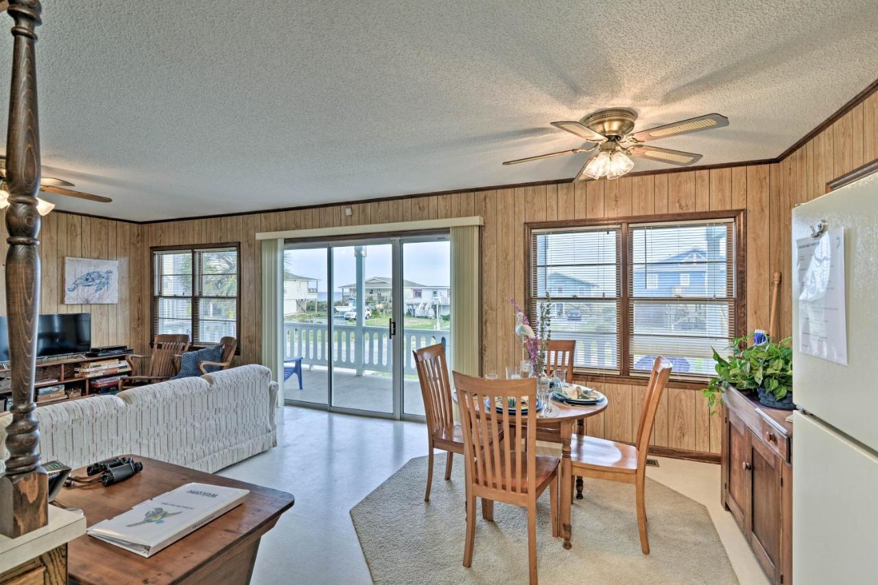 Pet-Friendly Second Row House Steps To Beach! Holden Beach Extérieur photo