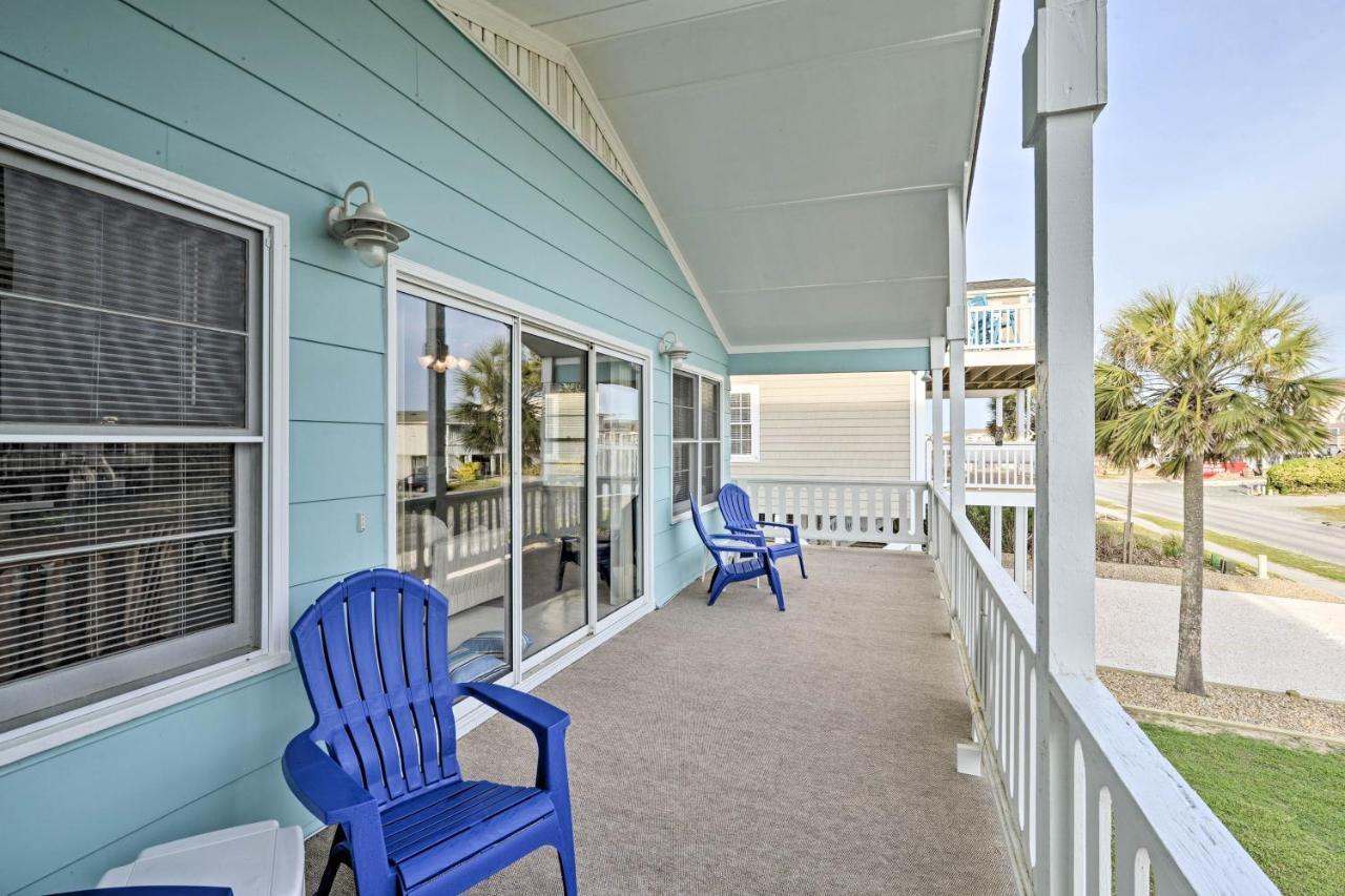 Pet-Friendly Second Row House Steps To Beach! Holden Beach Extérieur photo