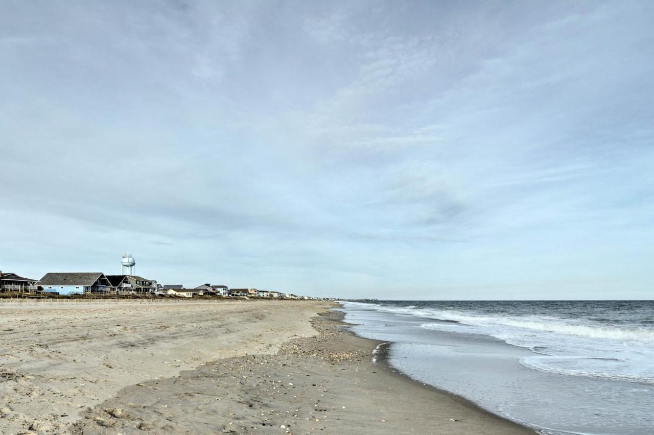Pet-Friendly Second Row House Steps To Beach! Holden Beach Extérieur photo